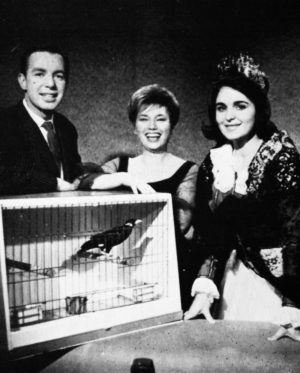 Muriel Young, Mel Oxley, Magadelania and a bird in a cage