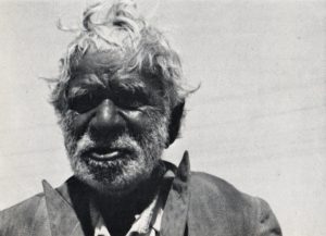 An unidentified man