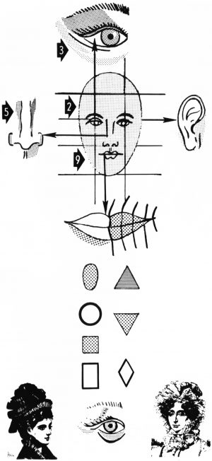 Figurative line drawing